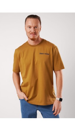 CLE Футболка муж. 562642/10кдт maxi(макси)_п, коричневый