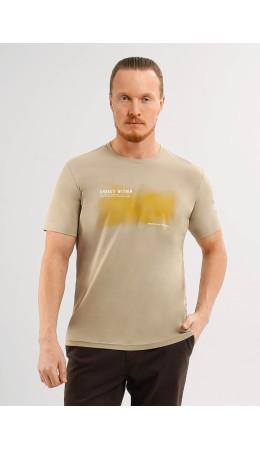 CLE Футболка муж. 562691/10г maxi(макси)_п, т.бежевый