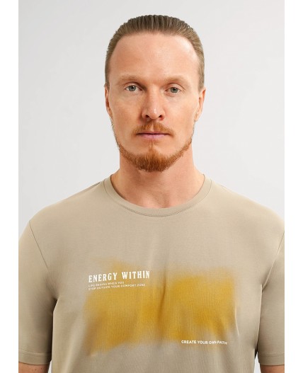 CLE Футболка муж. 562691/10г maxi(макси)_п, т.бежевый