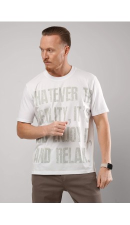 CLE Футболка муж. 562711/15кд maxi(макси)_п, белый