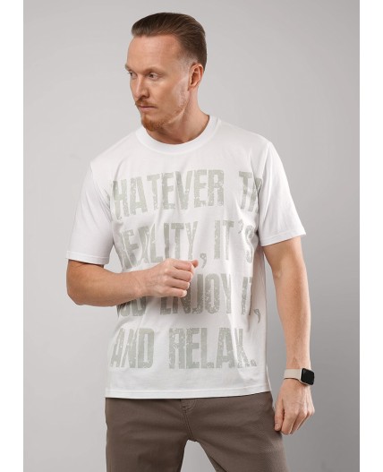 CLE Футболка муж. 562711/15кд maxi(макси)_п, белый