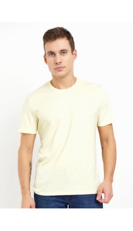 CLE Футболка муж. 600351/1кд_мел.maxi(макси), св.жёлтый
