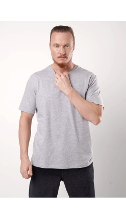 CLE фуфайка муж600351кд maxi(макси), меланж серый