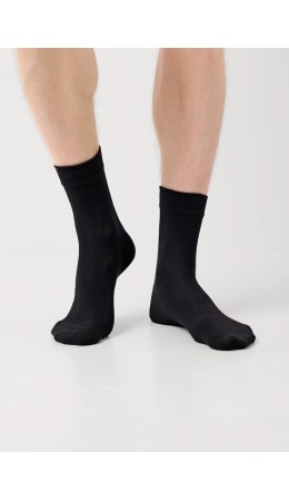 ЭЙС Носки муж.А10Лш хл+эл, чёрный