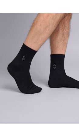 ЭЙС Носки муж.А50 хл70+па30, чёрный