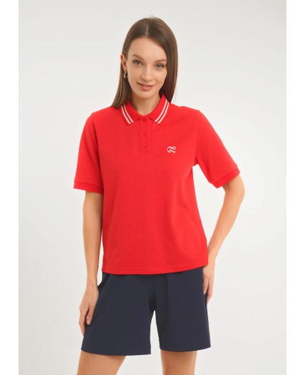 CLE LF26-1234/4 Джемпер жен. Круиз, красный