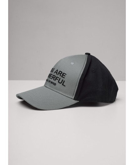 CLE Бейсболка 106 х/б, св.хаки/чёрный