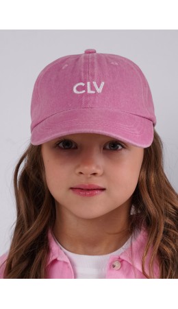 CLE Бейсболка дет 117 джинс, розовый