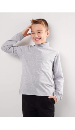 CLE Джемпер дет. 906950-01 мел, меланж серый