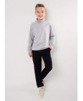 CLE Джемпер дет. 906950-01 мел, меланж серый