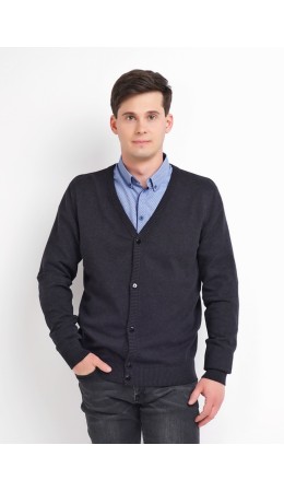 CLE Жакет муж. 602843х, меланж т.серый