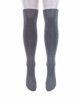 CLE Колготки дет.КД1318 116-128 fashion хл+эл, серый/св.серый