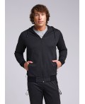 CLE Куртка муж. 632108зэ maxi(макси), чёрный/т.серый