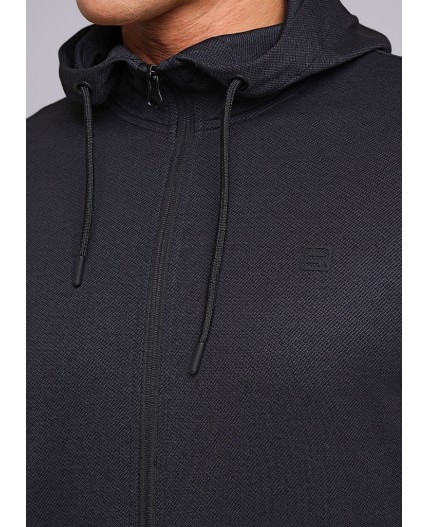 CLE Куртка муж. 632108зэ maxi(макси), чёрный/т.серый