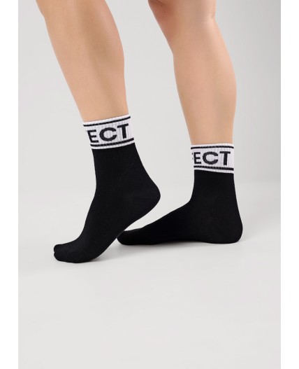 CLE Носки дет.С1535 20-22,22, чёрный