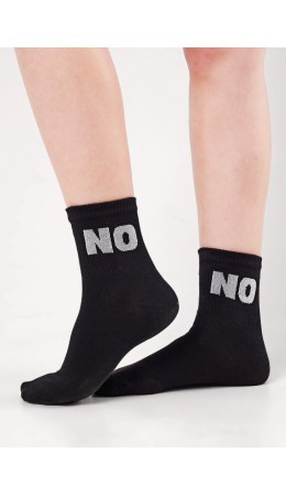 CLE Носки дет.С1576 20-22,22 вайб хл+эл, чёрный