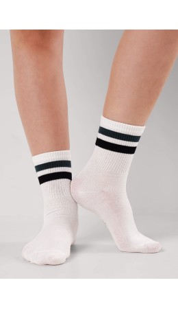 CLE Носки дет.С1578 16-18,18-20 вайб мал, белый