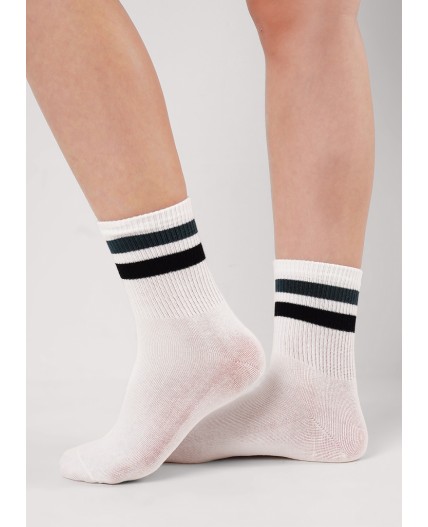 CLE Носки дет.С1578 16-18,18-20 вайб мал, белый