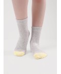 CLE Носки дет.С1582 16-18,18-20 викенд дев, меланж серый