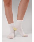 CLE Носки дет.С1582 16-18,18-20 викенд дев, белый