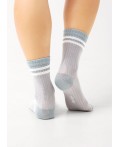 CLE Носки жен.Д5546 грэй хл+эл, св.серый