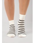CLE Носки жен.Д5657 сиеста сетка, белый