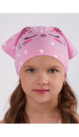 CLE Повязка дет.'Косынка' 566201/3кп, св.розовый