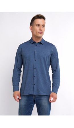 CLE Сорочка верх.муж. 422088/79зэ_п, т.синий/синий