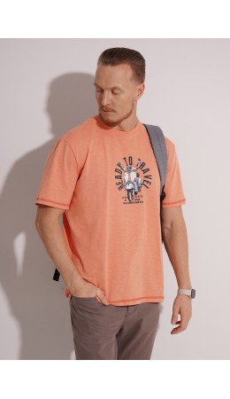 CLE Футболка муж. 562527/17о_п, св.оранжевый