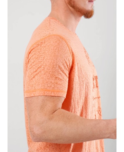 CLE Футболка муж. 562577/17хэ maxi(макси)_п, св.оранжевый