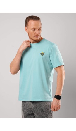 CLE Футболка муж. 562650/19кд maxi(макси)_п1, св.бирюзовый