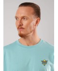 CLE Футболка муж. 562650/19кд maxi(макси)_п1, св.бирюзовый