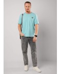CLE Футболка муж. 562650/19кд maxi(макси)_п1, св.бирюзовый