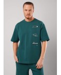 CLE Футболка муж. 562650/19кд maxi(макси)_п2, т.зелёный