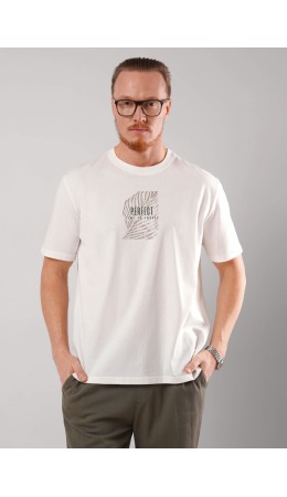 CLE Футболка муж. 562708/17кд maxi(макси)_п, молочный