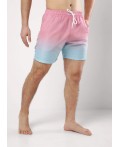 CLE шорты муж. 553149рт, св.оранжевый/св.голубой