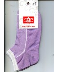 ЭЙС Носки жен.Д123 хл+эл укор, сиреневый