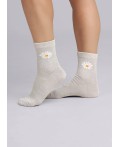 ЭЙС Носки жен.Д160 хл+эл, льняной
