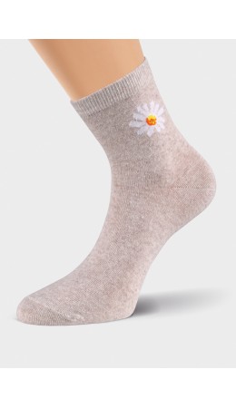 ЭЙС Носки жен.Д160 хл+эл, серый