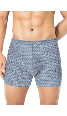 ЭЙС трусы муж 600204 46-52, джинсовый/белый