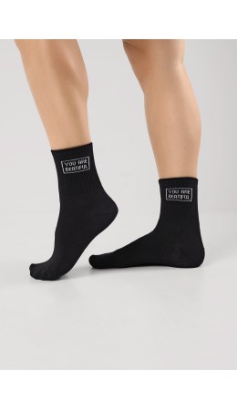 CLE Носки дет.С1537 24, чёрный