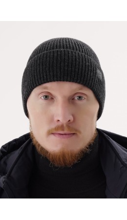 CLE Шапка 454429аш, меланж т.серый