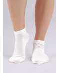 CLE Носки жен.L2002 маркет укороч, белый