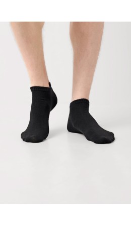 ЭЙС Носки муж.А75Л хл+эл укор, чёрный