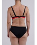 CLE SS109к Купальник жен. Maxi(макси), красный