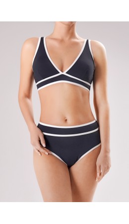 CLE SS111к Костюм купальный жен. спорт, чёрный