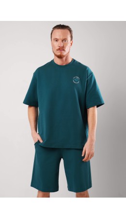 CLE Футболка муж. 562181/19у_п, т.зелёный