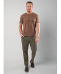 CLE Футболка муж. 562577/17хэ maxi(макси)_п, св.коричневый