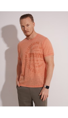 CLE Футболка муж. 562577/17хэ_п, св.оранжевый
