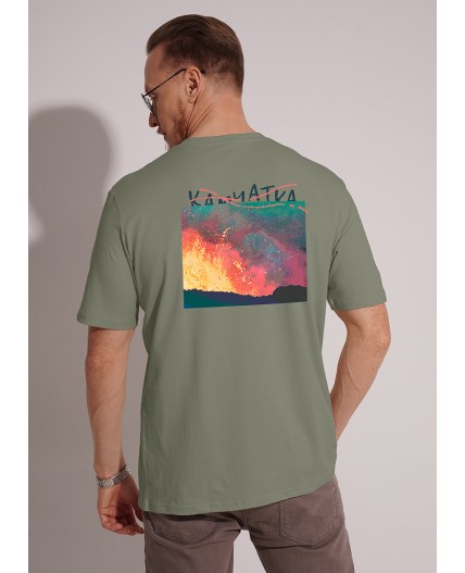 CLE Футболка муж. 562614/17кд maxi(макси)_п, хаки